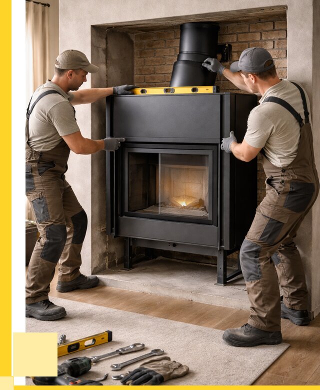 Установка каминных топок в Медногорске под ключ от 18310 р. | ЭриданМдн