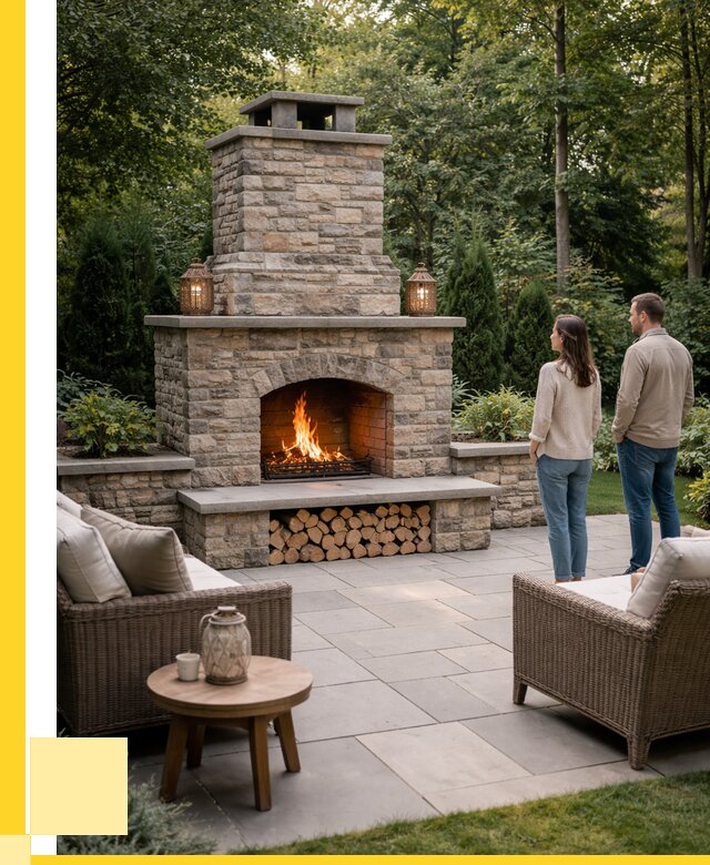 Уличные камины из кирпича в Медногорске от 152580 р. | ЭриданМдн