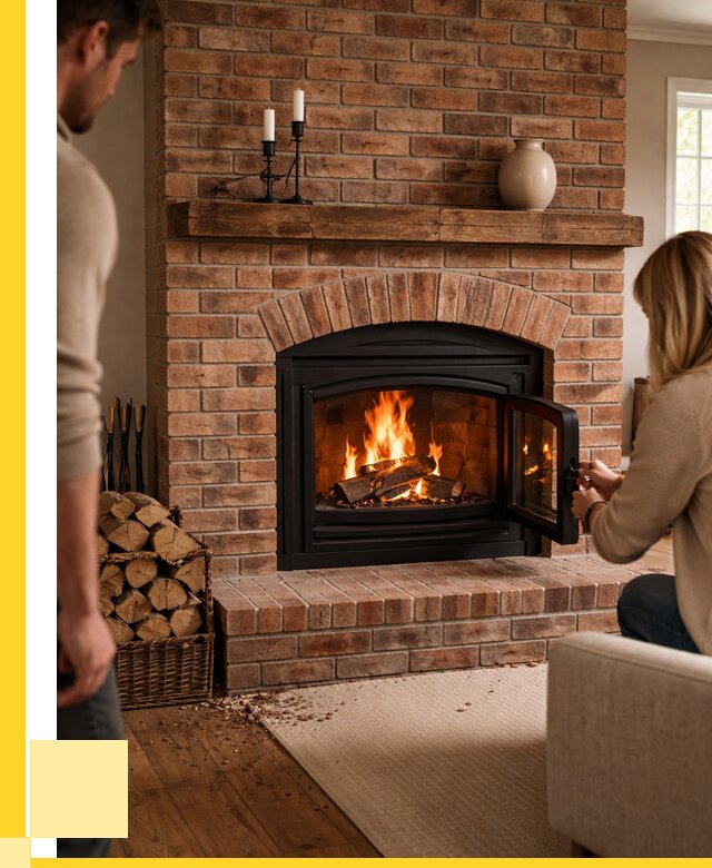 Кирпичные камины под ключ в Медногорске от 152580 р. | ЭриданМдн