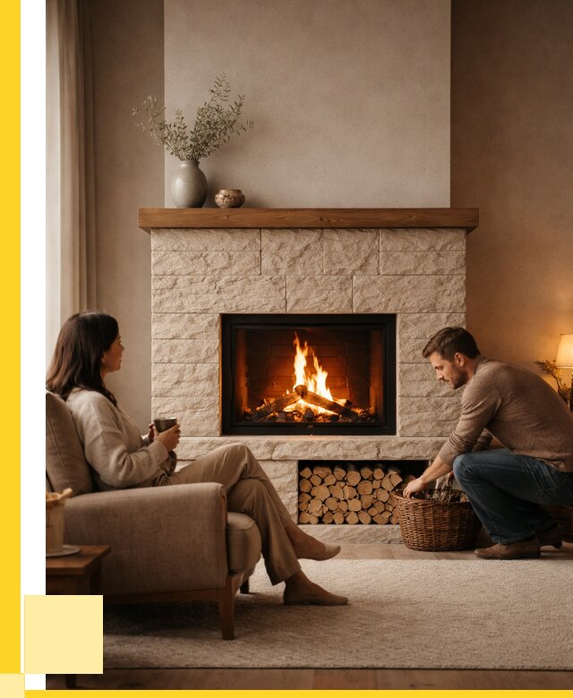 Камины для дома в Медногорске под ключ от 152580 р. | ЭриданМдн