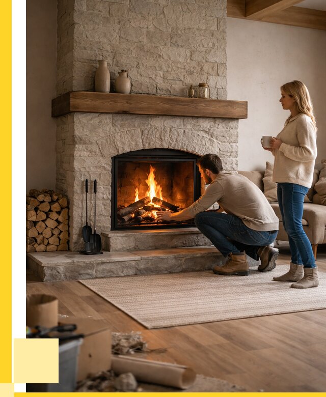 Камины для загородного дома в Медногорске от 356020 р., ЭриданМдн