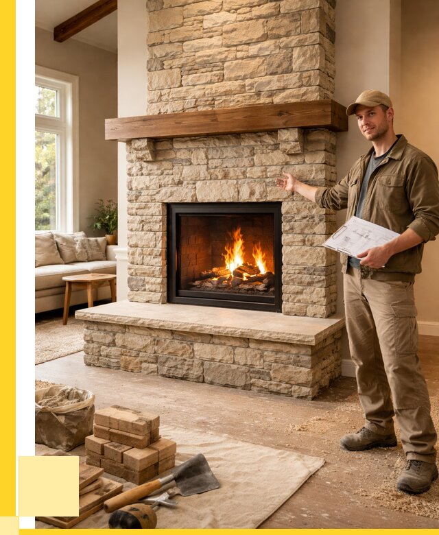 Камины под ключ в Медногорске от 183096 р. | ЭриданМдн — установка