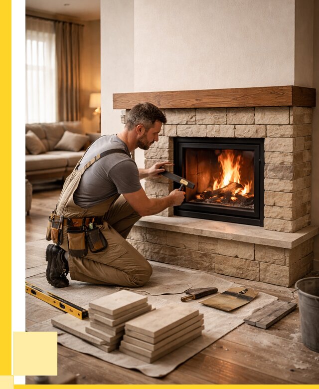 Строительство каминов в Медногорске от 152580 р., ЭриданМдн - под ключ