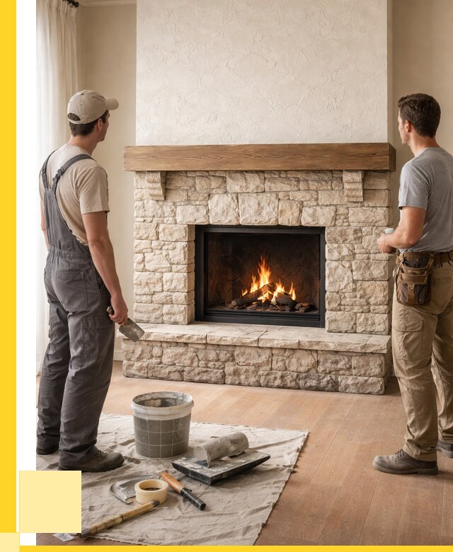 Отделка каминов в Медногорске от 6612 р. под ключ | ЭриданМдн