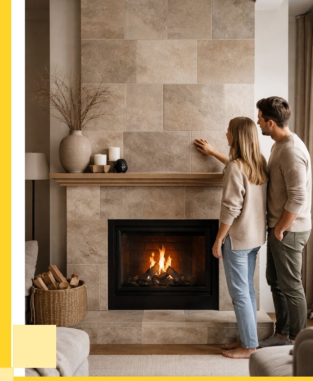 Облицовка каминов керамогранитом в Медногорске от 4577 р. | ЭриданМдн