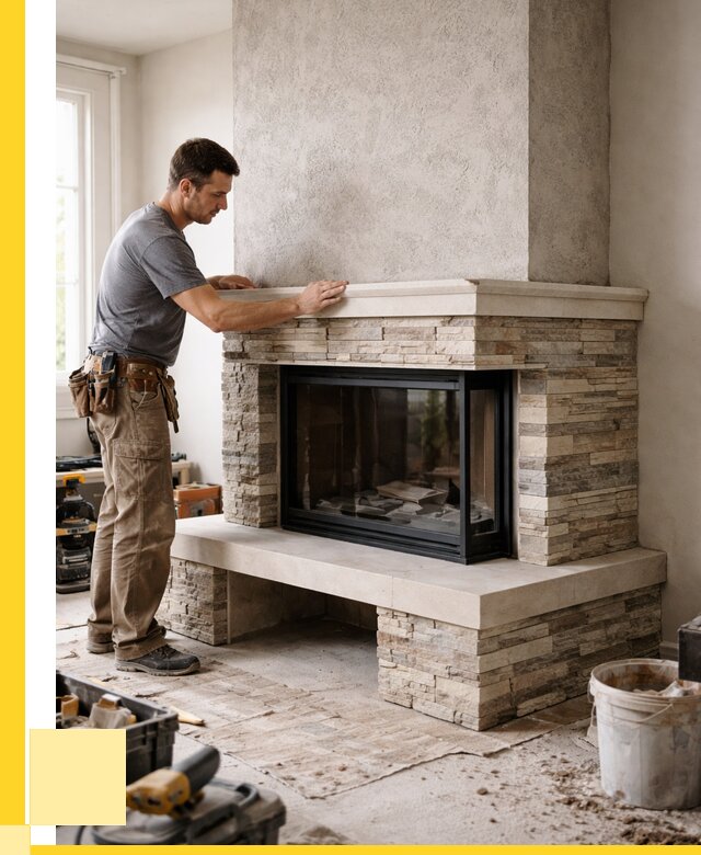 Изготовление каминов под ключ в Медногорске от 152580 р. | ЭриданМдн