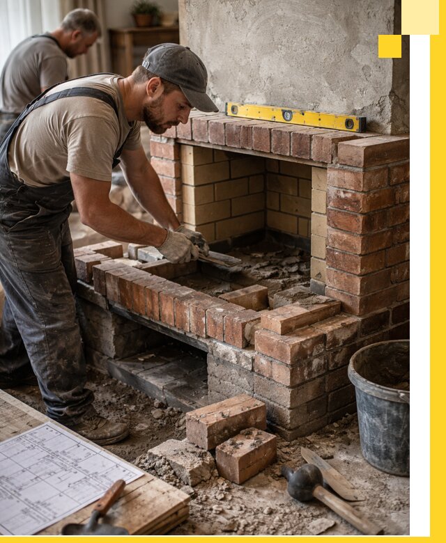 Изготовление и установка каминопечей под ключ в Медногорске