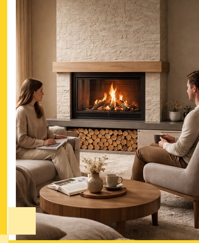 Камины со стеклом в Медногорске от 183096 р. | ЭриданМдн — топки 3 стекла