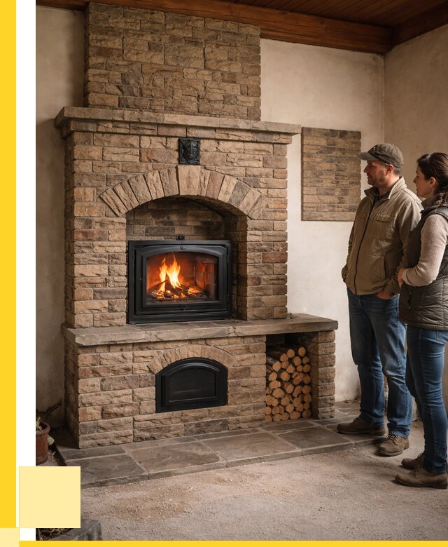 Кирпичная печь под ключ в Медногорске от 152580 р. | ЭриданМдн