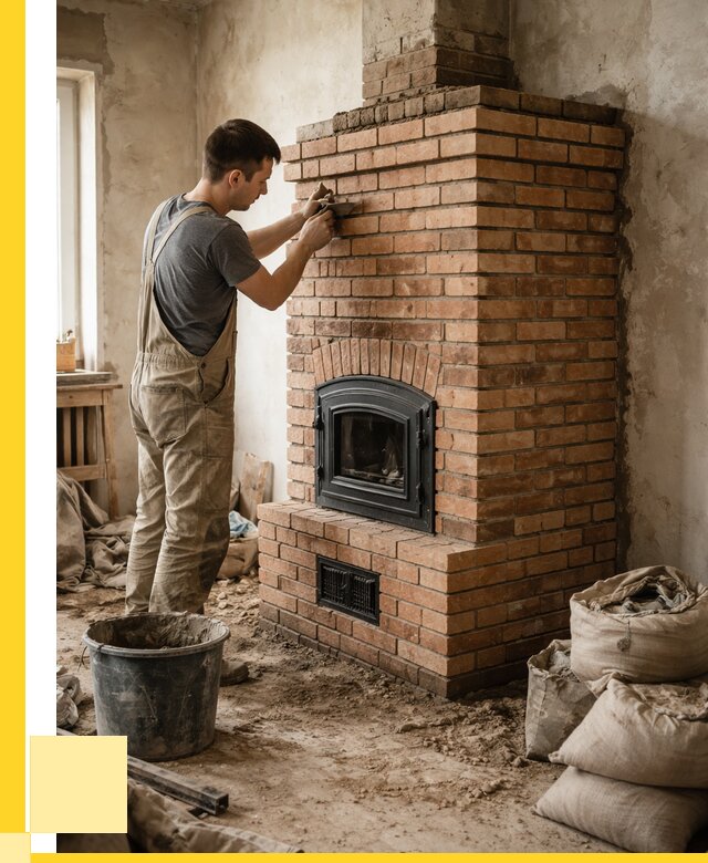 Строительство печей в Медногорске от 66118 р. под ключ, ЭриданМдн