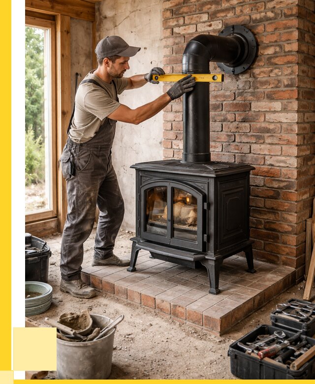 Монтаж печей установка банной печи в Медногорске от 15258 р. | ЭриданМдн