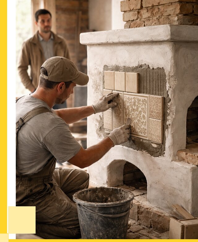 Отделка печей и банных печей в Медногорске от 35602 р. | ЭриданМдн