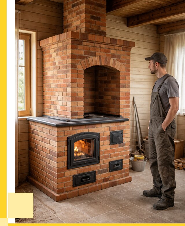 Кирпичные печи в Медногорске: купить от 152580 р. | ЭриданМдн