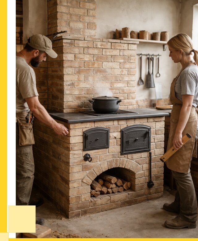 Варочно отопительные печи в Медногорске от 91548 р. | ЭриданМдн