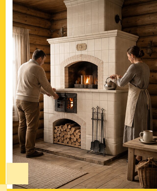 Русские печи в Медногорске: установка от 152580 р. ЭриданМдн