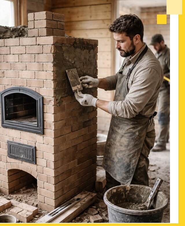 Изготовление и установка печей-шведок под ключ в Медногорске