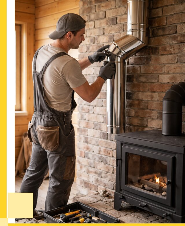 Монтаж дымоходов для печей в Медногорске от 7629 р. | ЭриданМдн