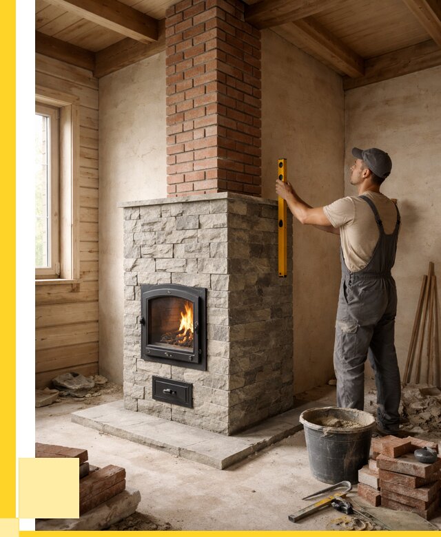 Печи и дымоходы под ключ в Медногорске от 45774 р., ЭриданМдн