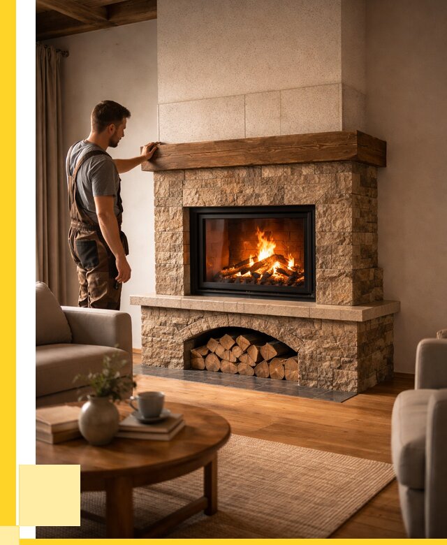 Печи камины для дома под ключ в Медногорске от 55946 р. | ЭриданМдн