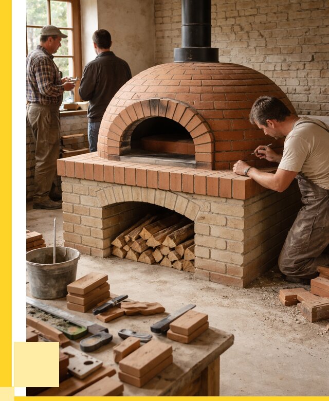 Помпейская печь дровяная для пиццы в Медногорске | ЭриданМдн от 203440 р.