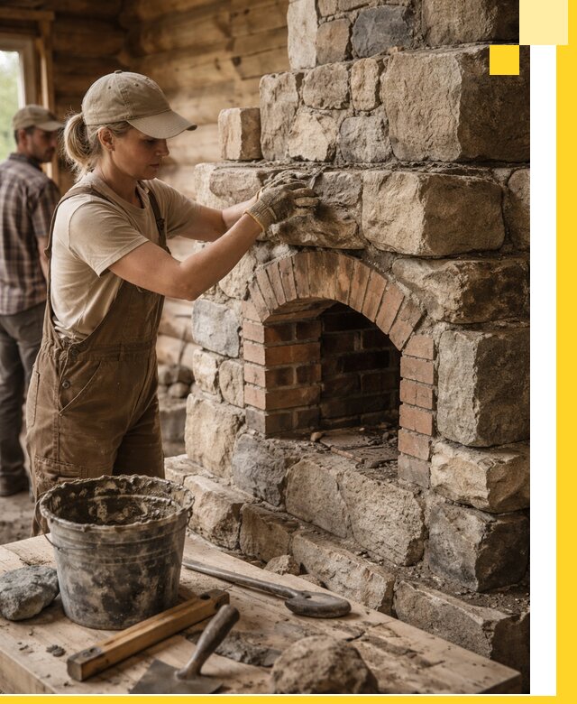 Каменные печи на заказ и монтаж в Медногорске, долговечные решения