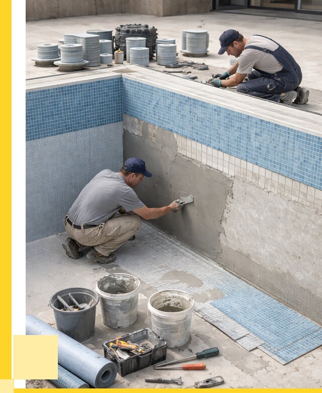 Ремонт и обслуживание бассейнов в Медногорске от 25430 р. | ЭриданМдн