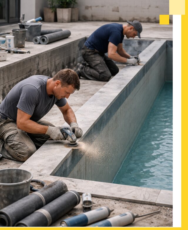 Профессиональный ремонт бассейнов под ключ в Медногорске