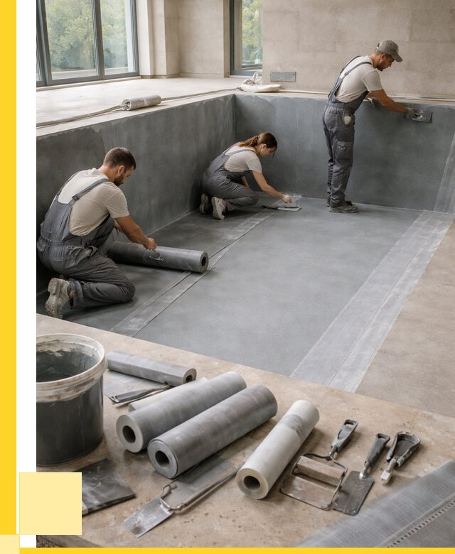 Гидроизоляция бассейнов в Медногорске от 2034 р., ЭриданМдн