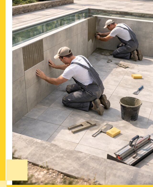 Облицовка бассейнов в Медногорске от 4577 р. под ключ | ЭриданМдн