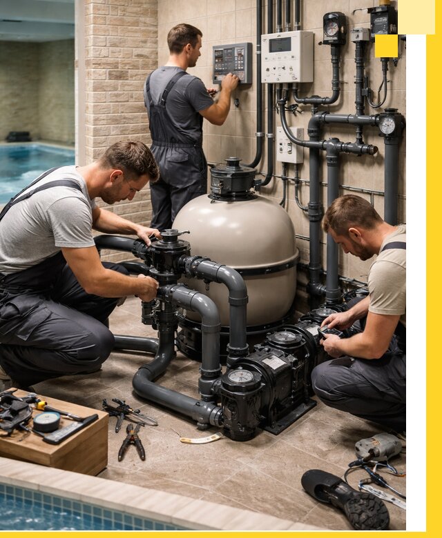 Комплексное оборудование для бассейнов под ключ в Медногорске