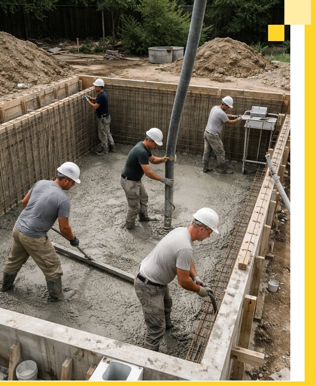 Строительство бетонных бассейнов под ключ в Медногорске