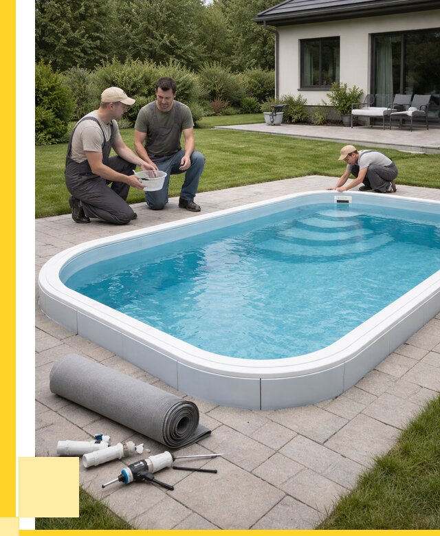 Пластиковый бассейн купить в Медногорске от 254300 р., ЭриданМдн