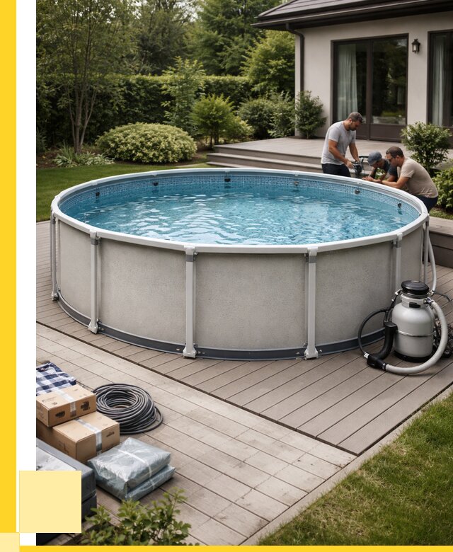 Купить каркасные бассейны в Медногорске от 45774 р. | ЭриданМдн