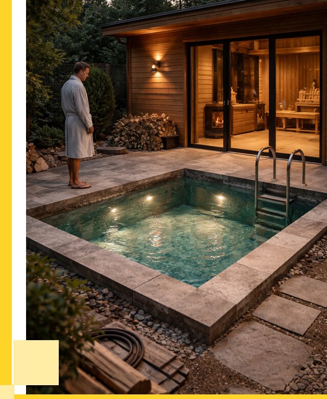 Бани с бассейном под ключ в Медногорске от 96634 р. | ЭриданМдн