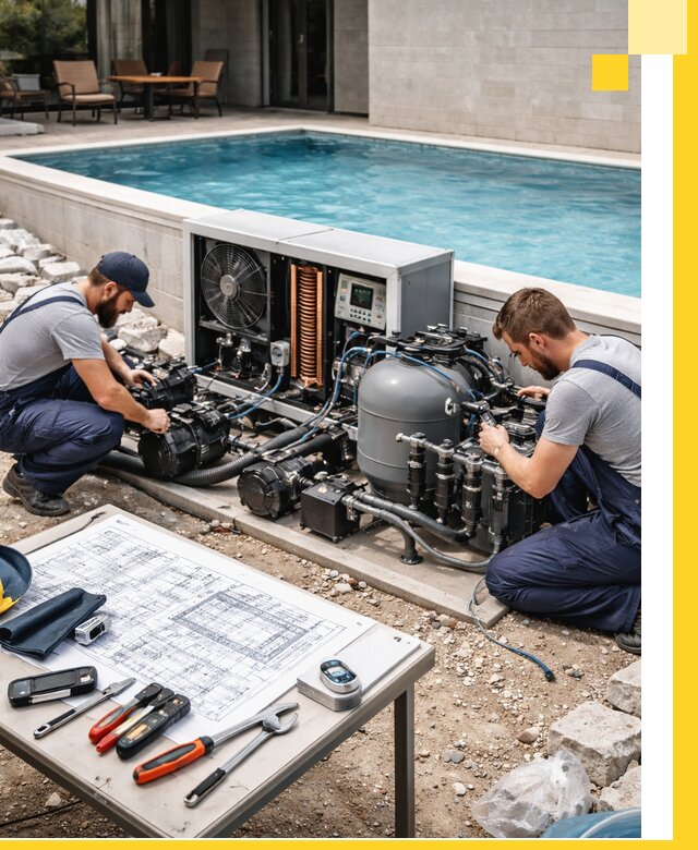 Проектирование и монтаж бассейнов с подогревом в Медногорске