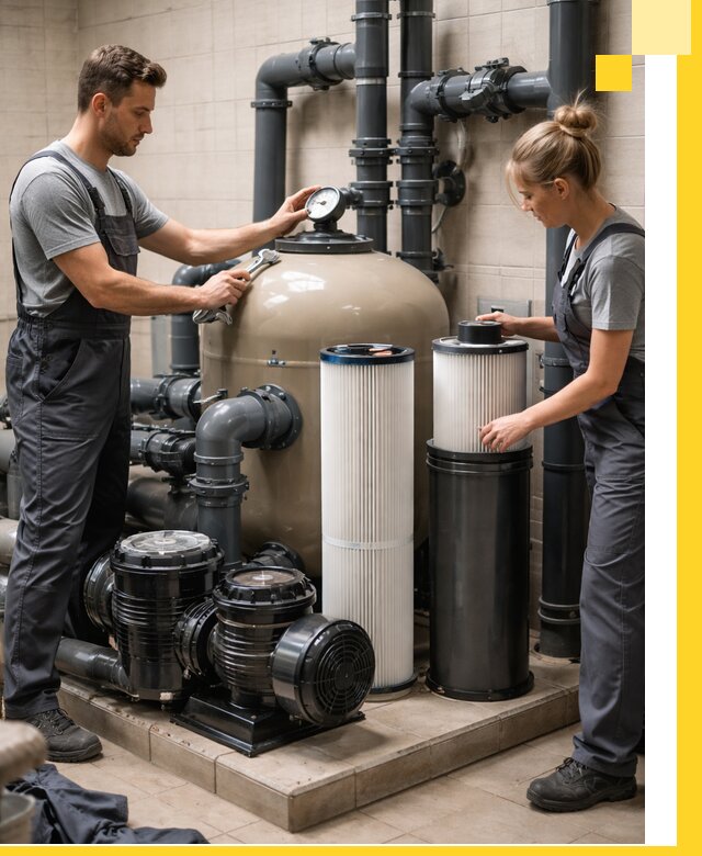 Фильтры и системы фильтрации для бассейнов в Медногорске