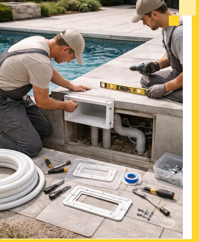 Поставка и установка скиммеров для бассейнов в Медногорске