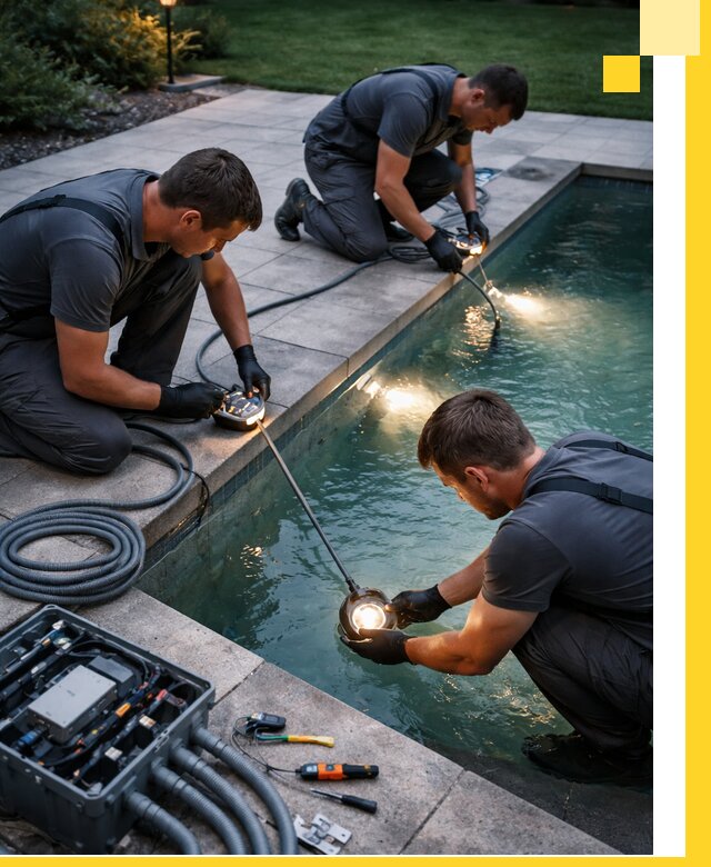 Профессиональное освещение бассейнов в Медногорске: дизайн и монтаж