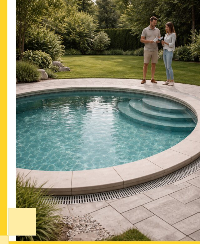 Круглые каркасные бассейны купить в Медногорске от 254300 р. | ЭриданМдн