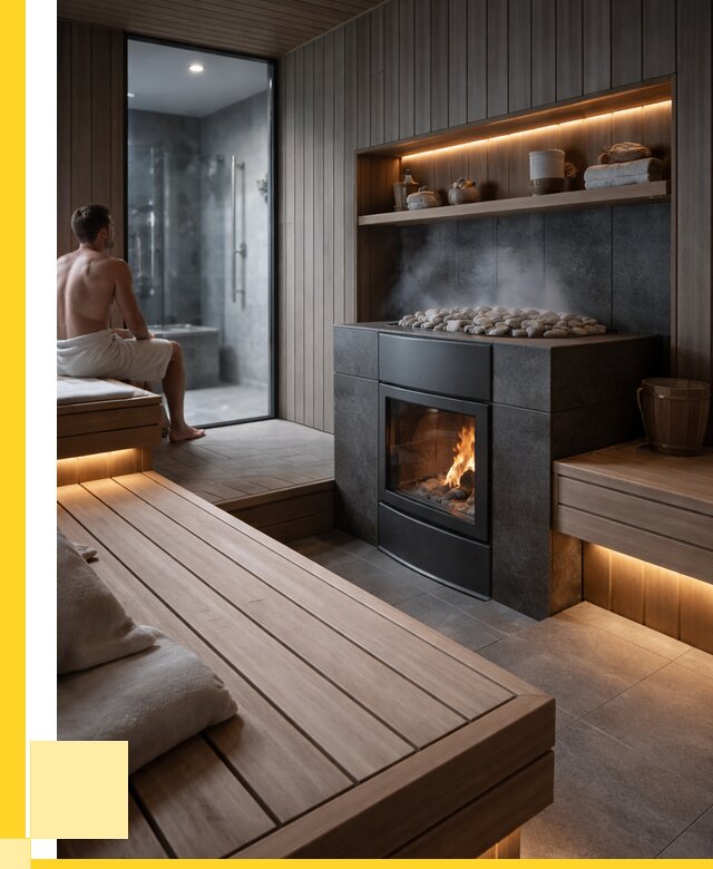 Проект сауны в частном доме в Медногорске от 35602 р. | ЭриданМдн