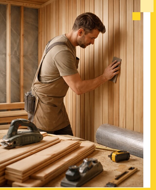 Профессиональная отделка саун и парных под ключ в Медногорске