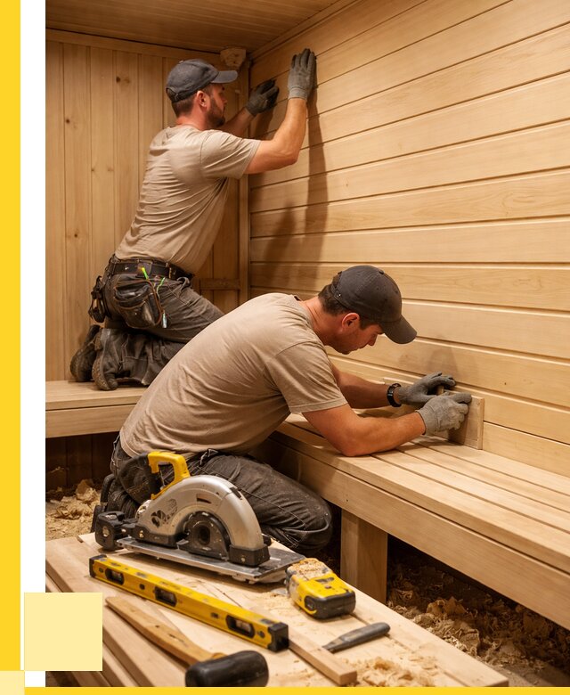 Обшивка саун вагонкой в Медногорске от 2543 р. | ЭриданМдн