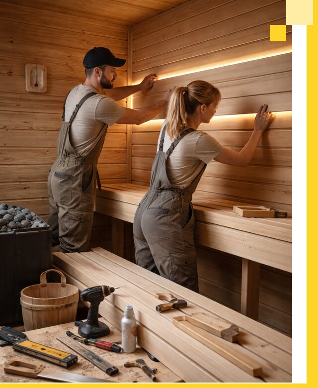 Дизайн саун и бань под ключ с индивидуальным проектом в Медногорске