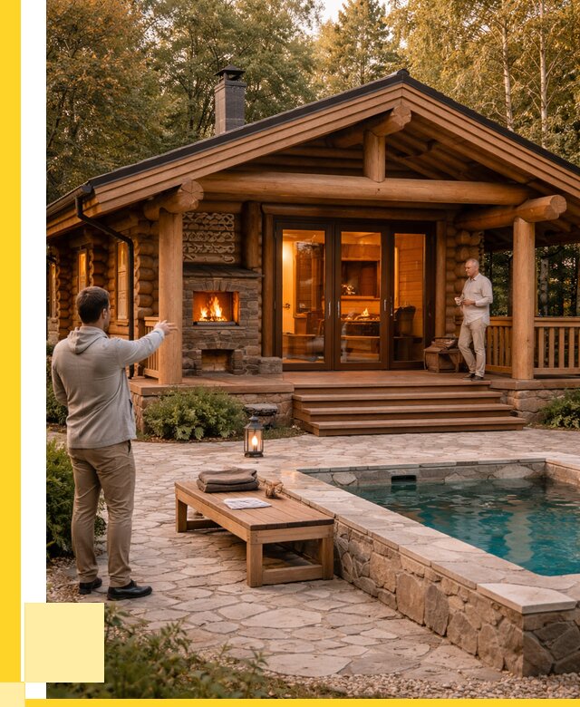 Проекты бань и хамам в Медногорске от 25430 р. | ЭриданМдн