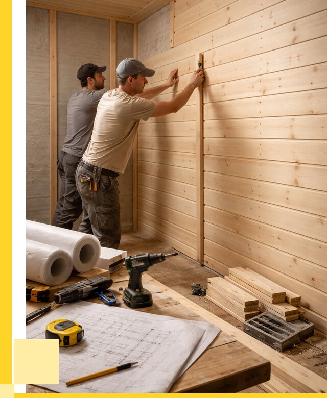 Обшивка бани вагонкой в Медногорске от 1221 р., ЭриданМдн