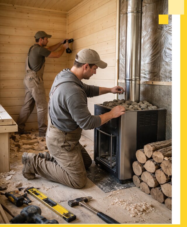 Строительство деревянных бань под ключ в Медногорске проекты и монтаж