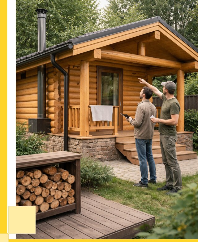 Бани для дачи под ключ в Медногорске от 254300 р. | ЭриданМдн