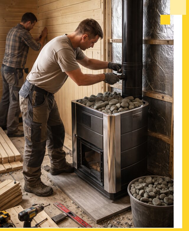 Проектирование и строительство парилок для бани в Медногорске под ключ