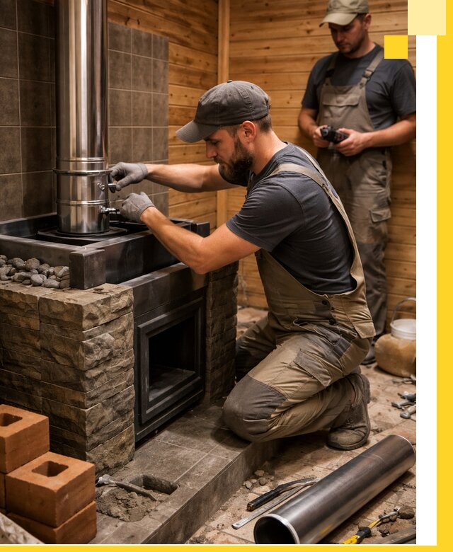 Изготовление и установка банных печей под ключ в Медногорске