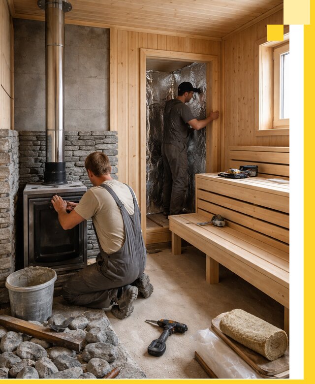 Строительство и изготовление бань под ключ в Медногорске